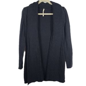 Lea &Nicole black colored sweater cardigan